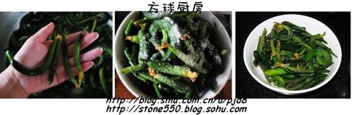 韭菜花小黄瓜的做法(凉菜)